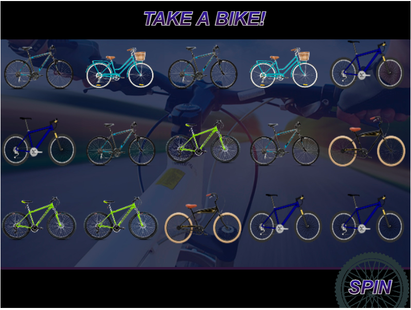 Bicycle Adventure Spill