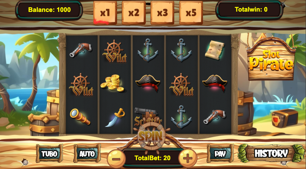Pirate Adventure Spill